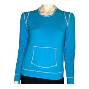 Athleta Long Sleeve Top Sz Small
